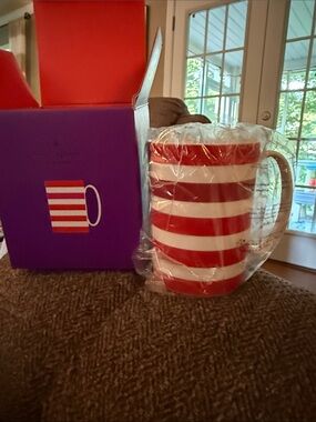 kate spade Lenox Striped Mug - NIB